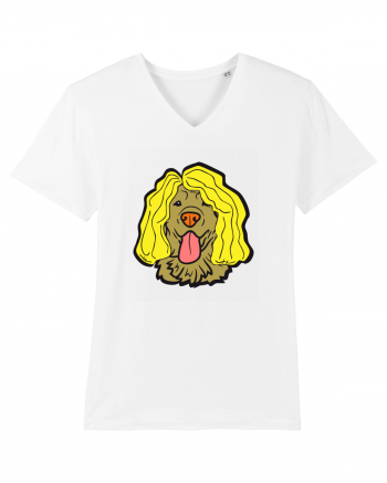 Funny Golden Retriever White