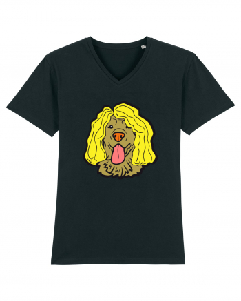 Funny Golden Retriever Black