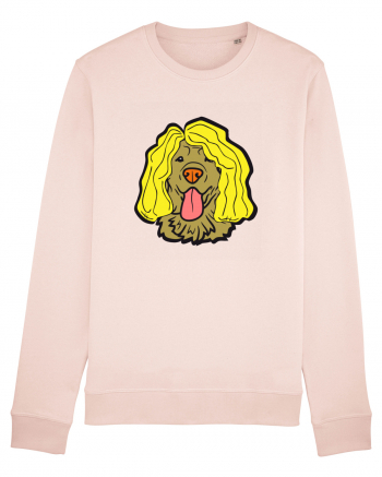 Funny Golden Retriever Candy Pink