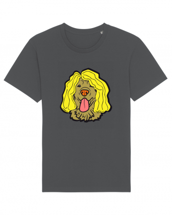 Funny Golden Retriever Anthracite