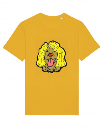 Funny Golden Retriever Spectra Yellow