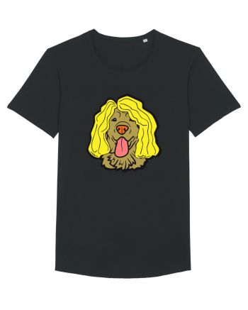 Funny Golden Retriever Black