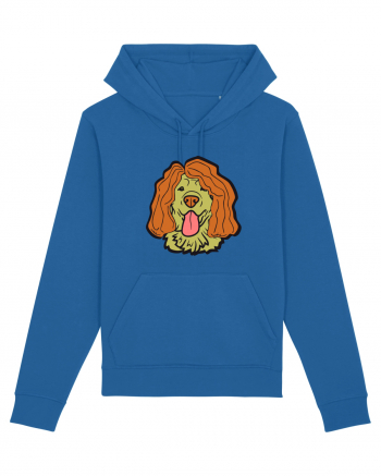 Funny Golden Retriever Royal Blue