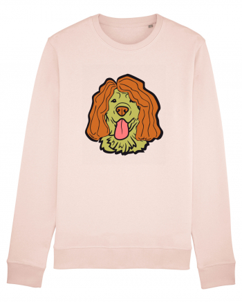 Funny Golden Retriever Candy Pink