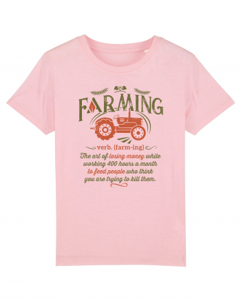 Farming Cotton Pink