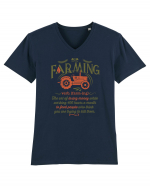 Farming Tricou mânecă scurtă guler V Bărbat Presenter