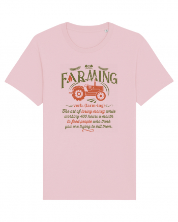 Farming Cotton Pink