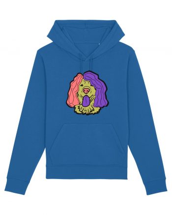 Funny Golden Retriever Royal Blue