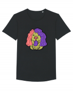 Funny Golden Retriever Tricou mânecă scurtă guler larg Bărbat Skater