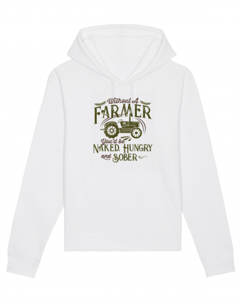 Without a farmer White