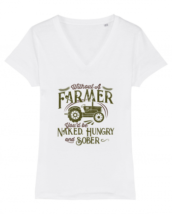 Without a farmer White