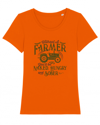 Without a farmer Bright Orange