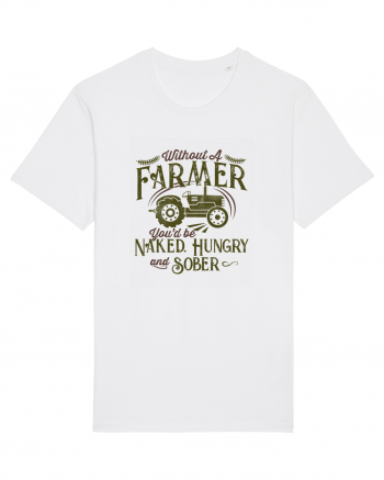 Without a farmer White