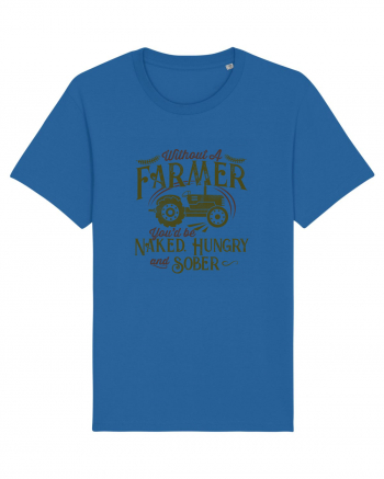 Without a farmer Royal Blue