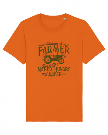 Without a farmer Bright Orange