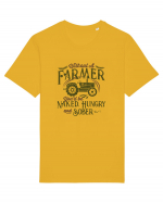 Without a farmer Tricou mânecă scurtă Unisex Rocker