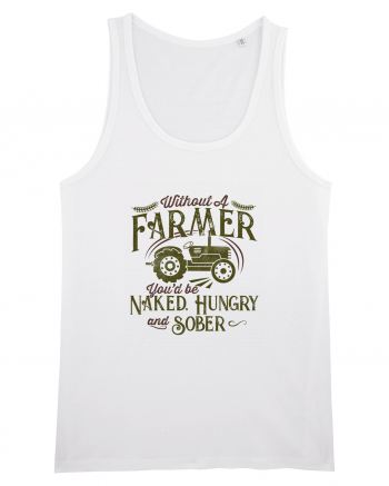 Without a farmer White