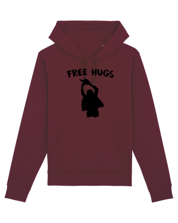Free Hugs Burgundy