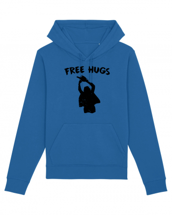 Free Hugs Royal Blue