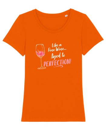 Fine Wine Bright Orange