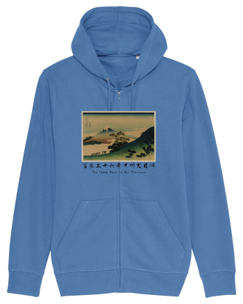 The Inume Pass in Kai Province (text negru) Bright Blue