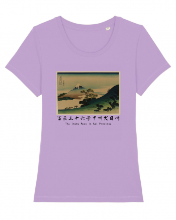 The Inume Pass in Kai Province (text negru) Lavender Dawn