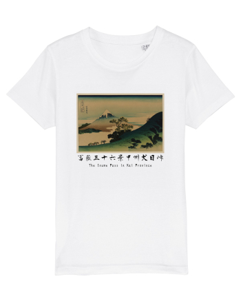 The Inume Pass in Kai Province (text negru) White