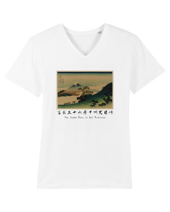 The Inume Pass in Kai Province (text negru) White