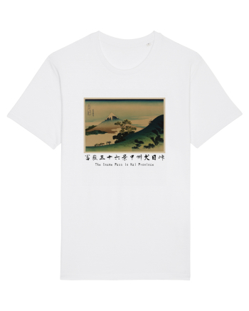 The Inume Pass in Kai Province (text negru) White