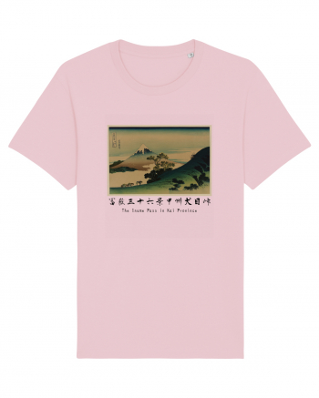 The Inume Pass in Kai Province (text negru) Cotton Pink
