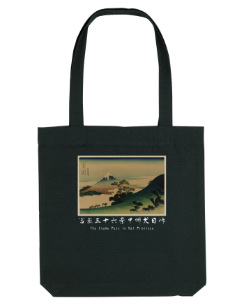The Inume Pass in Kai Province (text alb) Black