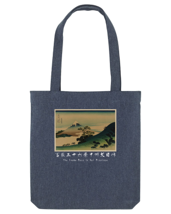 The Inume Pass in Kai Province (text alb) Midnight Blue