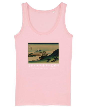The Inume Pass in Kai Province (text alb) Cotton Pink