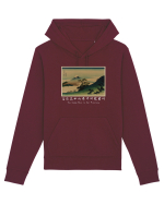 The Inume Pass in Kai Province (text alb) Hanorac Unisex Drummer