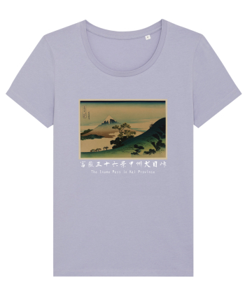 The Inume Pass in Kai Province (text alb) Lavender