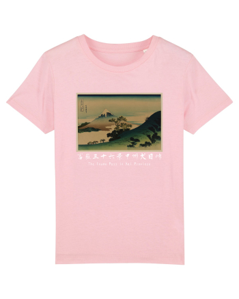 The Inume Pass in Kai Province (text alb) Cotton Pink