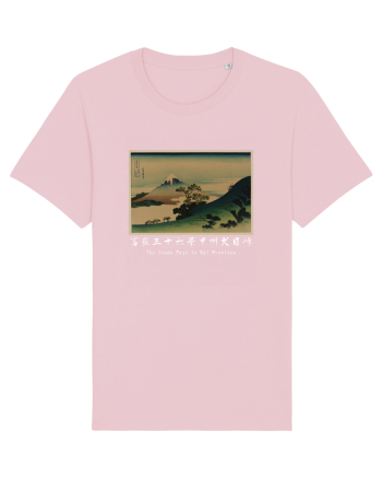 The Inume Pass in Kai Province (text alb) Cotton Pink