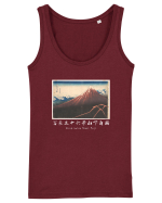 Storm below Mount Fuji (text alb) Maiou Damă Dreamer