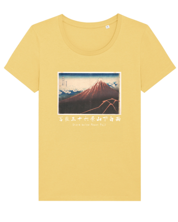 Storm below Mount Fuji (text alb) Jojoba