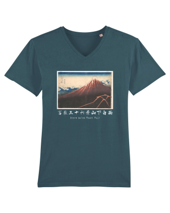 Storm below Mount Fuji (text alb) Stargazer