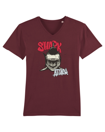 Shark attack Burgundy