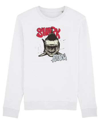 Shark attack White