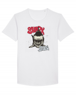 Shark attack Tricou mânecă scurtă guler larg Bărbat Skater