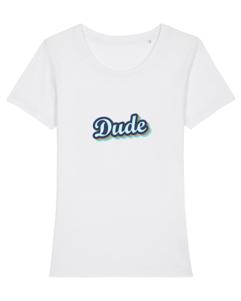 Vintage Dude White