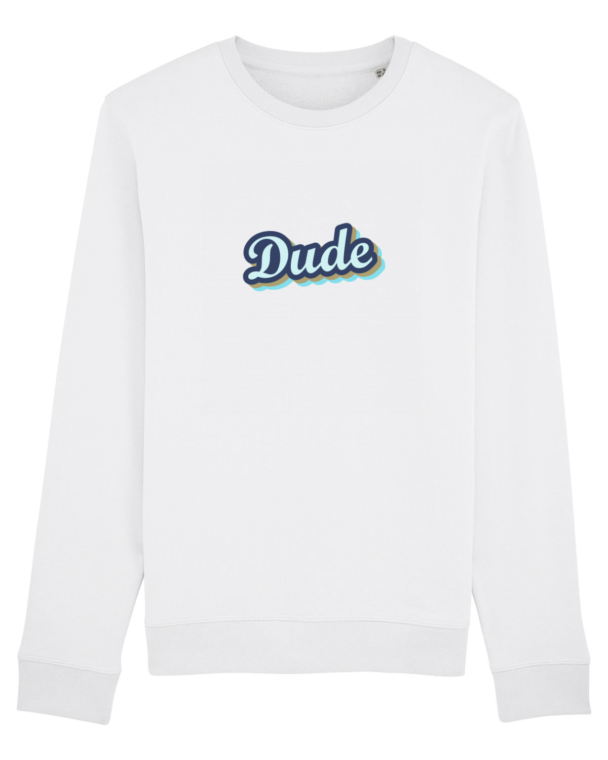 Bluză mânecă lungă Unisex Rise White