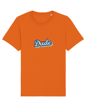 Vintage Dude Bright Orange