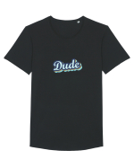 Vintage Dude Tricou mânecă scurtă guler larg Bărbat Skater