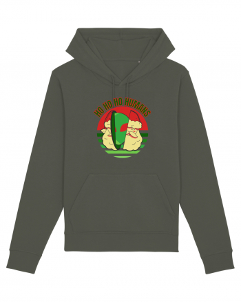 Funny Santa Claus Alien Khaki