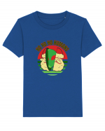 Funny Santa Claus Alien Tricou mânecă scurtă  Copii Mini Creator