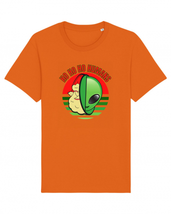 Funny Santa Claus Alien Bright Orange